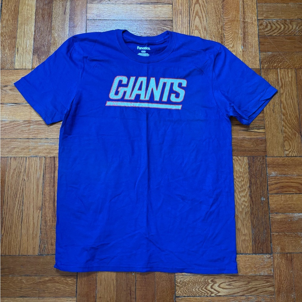 Youth Fanatics NY Giants T-Shirt Size Large (9/10)